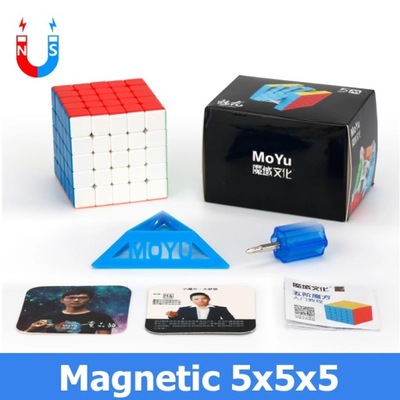 MoYu Meilong Magnetic 2x2 3x3 4x4 5x5 Magic Speed Cube Meilong 2M 3M 4M 5M