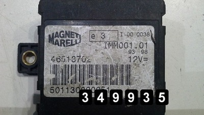 2001 fiat bravo ecu 46513702 фото №1