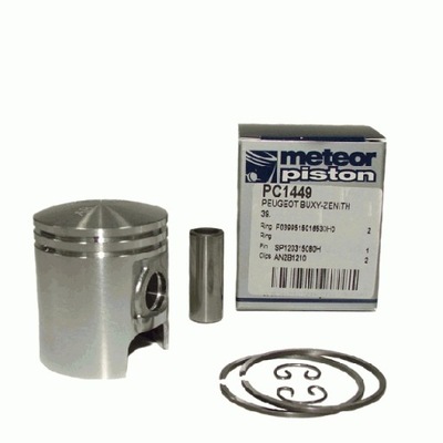 PISTON METEOR PEUGEOT 2T BUXY SPEEDFIGHT ZENITH NICASIL (39,92) SEL.DE  