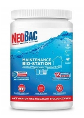 NeoBac BIO-STATION MAINTENANCE Bakterie oczyszczalnia bio 1kg
