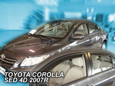 DEFLECTORES HEKO TOYOTA COROLLA E14/15 2007-13 2 PIEZAS  