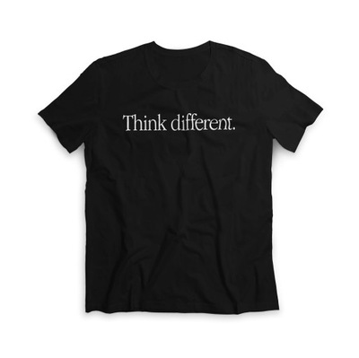 Koszulka z napisem "Think Different" rozmiar XL