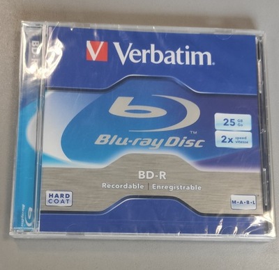 Płyta Blu-ray Verbatim BD-R 25 GB 1 szt.