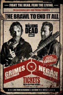 The Walking Dead Walka - plakat z serialu 61x91,5 cm