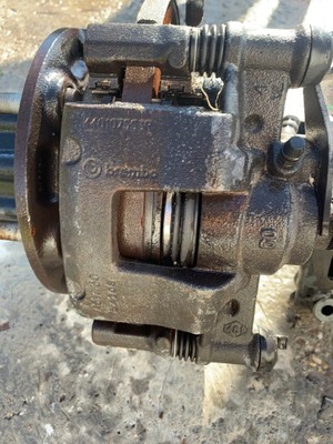 Суппорт тормозной левый задняя renault master iii 2.3 фото №1