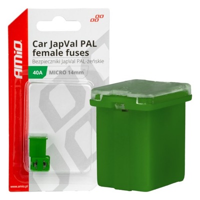 FUSES AUTOMOTIVE JAPVAL PAL CLAMPING 2 SZT. 40A AMIO 03454  