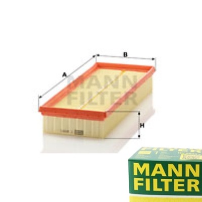 Mann-filter c 3698/3-2 фильтр воздуха фото №1