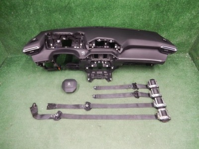 Консоль приборная панель подушки безопасности ремни peugeot 2008 ii 2022 запуск стоп фото №1