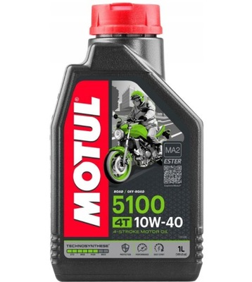 Motorový olej Motul 5100 4T 10W40 1L 104066