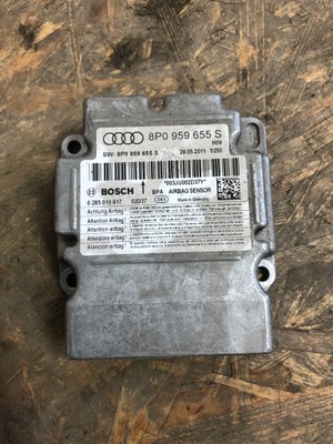 Датчик модуль подушек подушка безопасности a3 8p lift 8p0959655s фото №1