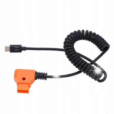 ELASTYCZNY KABEL ZASILAJĄCY USB C DO D