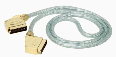 Kabel SCART EURO 1,5m Gold Metal Ekran HQ THOMSON