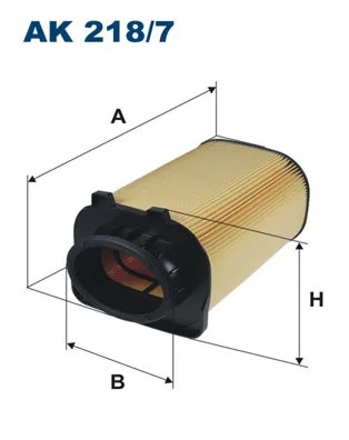 FILTRO AIRE FILTRON AK 218/7  