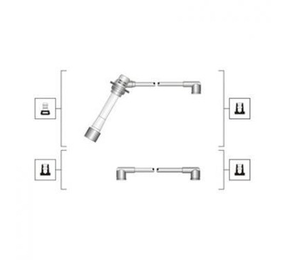Набір трубопровід запалювання magneti marelli 941319170093 фото №1