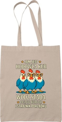Torba Hodowca kur Ecru