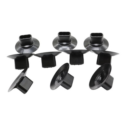 10x клипсы разъём обивка подкрылок renault trafic dacia logan 7703081056 фото №1