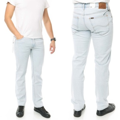 LEE DAREN ZIP FLY spodnie męskie proste jeansy W31 L30