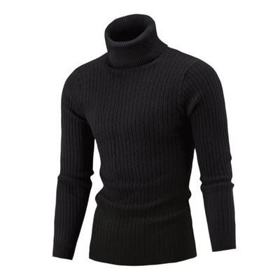 Golf sweter męski dopasowany