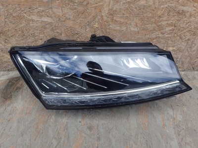 Лампа правая правый full led skoda fabia iii 6v lift фото №1