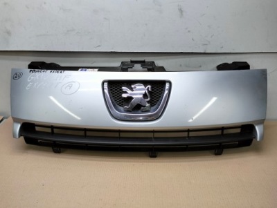 Решётка радиатора решётка радиатора радиатора peugeot expert 2 ii серебристый lata 2007-2014 фото №1