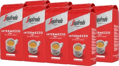 Kawa ziarnista Segafredo Intermezzo 1kg x8