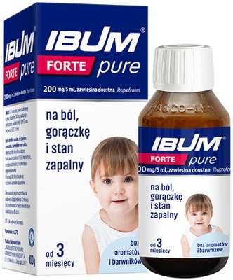 Ibum Forte Pure lek przeciwbólowy zawiesina 100 g