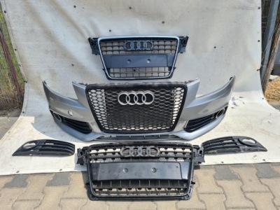 Бампер перед комплект audi a4 b8 омыватель pdc 08-12 фото №1
