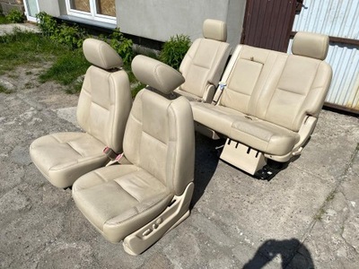 Cadillac escalade 07 сидіння сидіння оббивка заднє сидіння фото №1