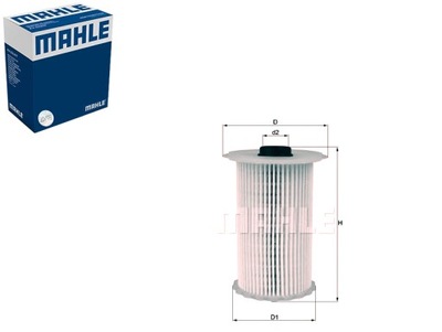 FILTRAS DEGALŲ MAHLE 1352443 5M509176AA 5M5Q9176AA A 