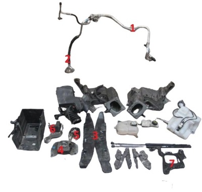 Лонжерон чверть перед ford c max mk2 ii фото №1