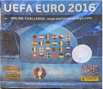 PANINI EURO 2016 BOX 50 SASZETKI KARTY PIŁKARSKIE