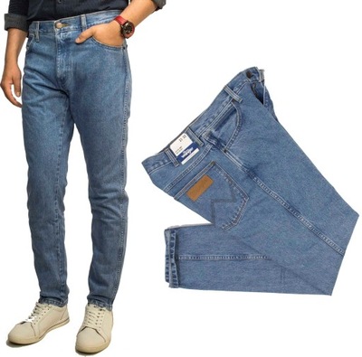 Wrangler River Stone Mirage spodnie jeansy W34 L34