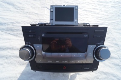 Радио mp3 wma дисплей toyota highlander ii 2 фото №1