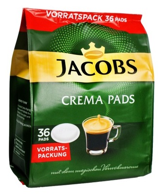 Kawa Jacobs Kronung Crema 36 pads SENSEO saszetki