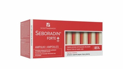 Seboradin Forte ampułki na wypadanie włosów 14x5ml