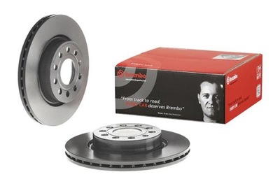 BREMBO DISCOS PARTE DELANTERA SKODA OCTAVIA II GOLF V VI  