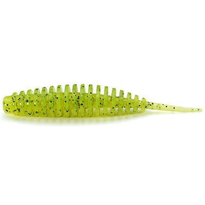 TANTA GUMA PSTRĄGOWA FISH UP 1,5''/4,2cm #055 CHARTREUSE/BLACK