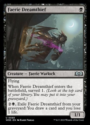 MtG: Faerie Dreamthief (WOE) *foil*