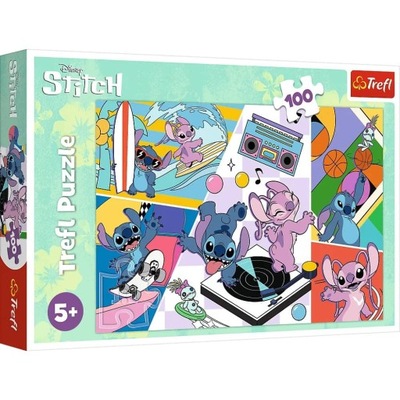 Puzzle 100 elem. Wspomnienia Lilo & Stitch Trefl