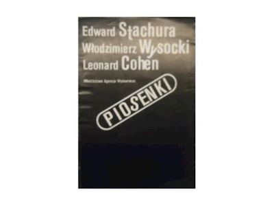 Piosenki - E Stachura i inni