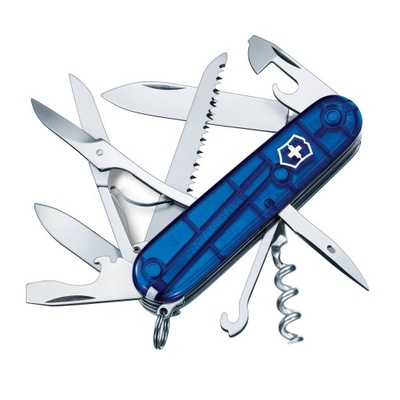 Victorinox 1.3713.T2, scyzoryk Huntsman, 91 mm, 15 funkcji, nożyczki, piła