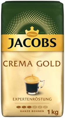 Jacobs Crema Gold - Niemiecka Kawa Ziarnista 1kg
