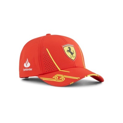 Czapka baseballowa dziecięca Sainz Team Ferrari F1 2024