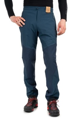 RAB Spodnie softshell męskie Torque niebieskie 34_L