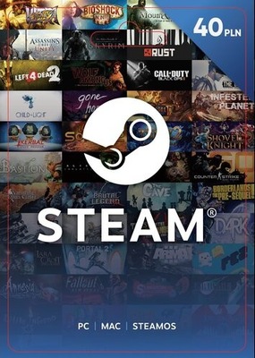 Steam Gift Card 40 PLN - Steam Key