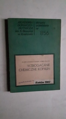 WZBOGACANIE CHEMICZNE KOPALIN - Marciniak-Kowalska