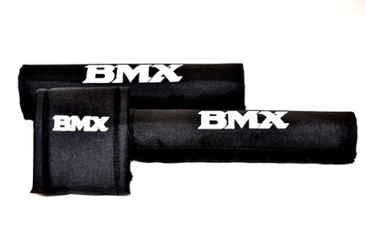 Ochraniacz kierownicy BMX 20" czarny komplet