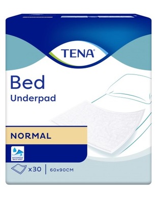 Podkłady chłonne na łóżko TENA Bed Normal 60x90 cm 30 sztuk