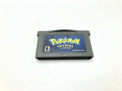 Gra Pokemon Crystal Game Boy Advance