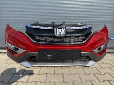 Honda cr-v iv lift 15-18 бампер перед kompletny колір r539p фото №1